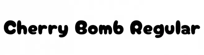 Cherry Bomb Regular  baixar fontes gratis