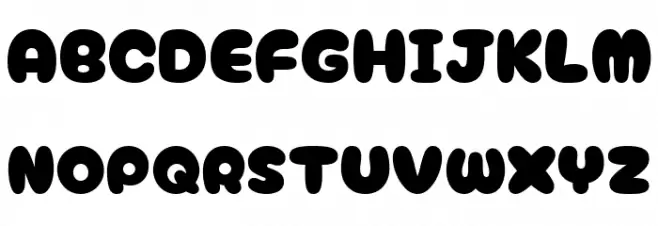 Cherry Bomb Regular Schriftart Groß