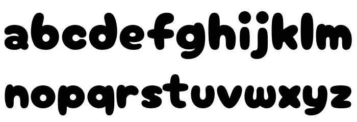 Cherry Bomb Regular Font Litere mici