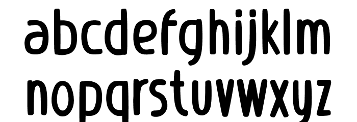 Cherry Caramel Font Litere mici