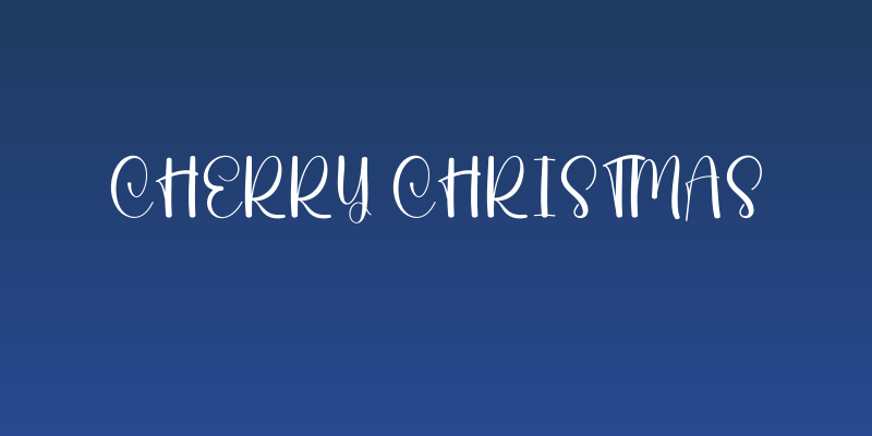 Cherry Christmas Social Header