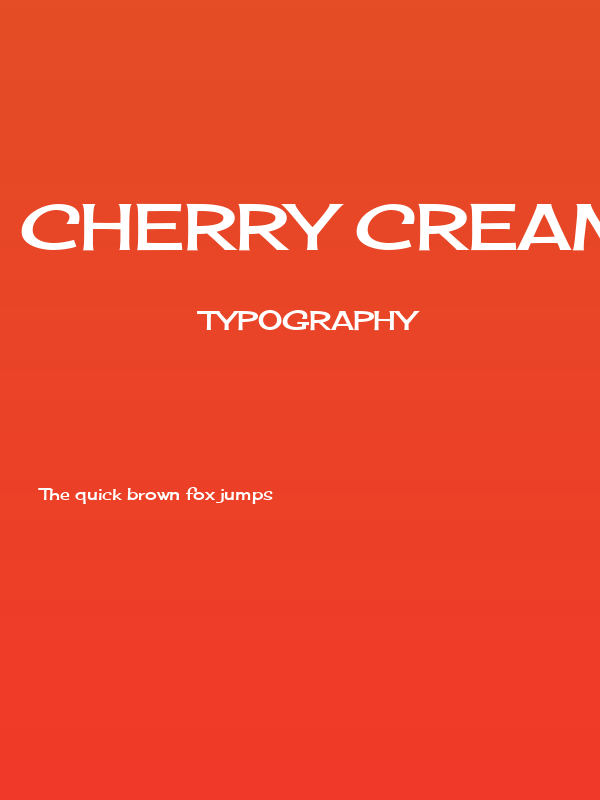 Cherry Cream Soda Poster