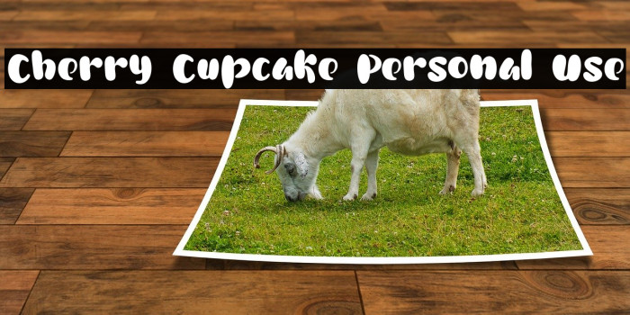 Cherry Cupcake Personal Use Font examples