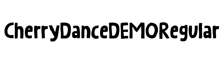 Cherry Dance DEMO Regular  Free Fonts Download