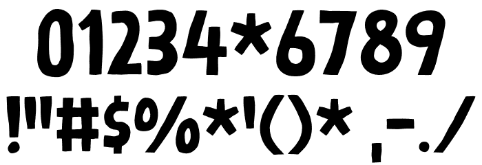 Cherry Dance DEMO Regular Font OTHER CHARS