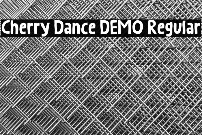 Cherry Dance DEMO Regular Example 1
