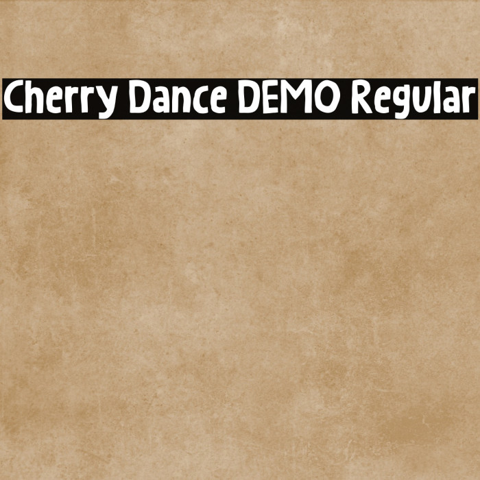Cherry Dance DEMO Regular Example 3
