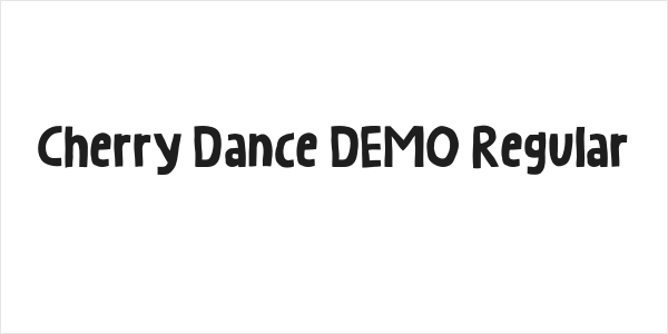 Cherry Dance DEMO Regular Logo