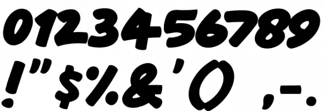 Cherry Days Font OTHER CHARS