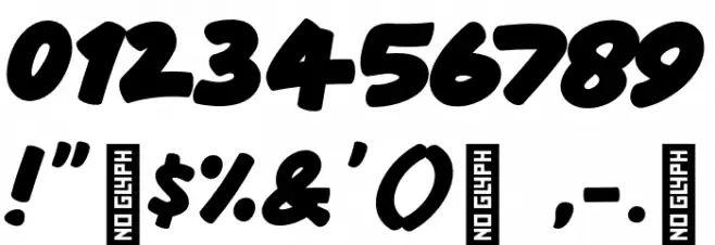 Cherry Days Font OTHER CHARS