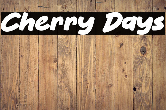 Cherry Days Example 3