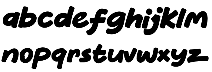 Cherry Days Font LOWERCASE