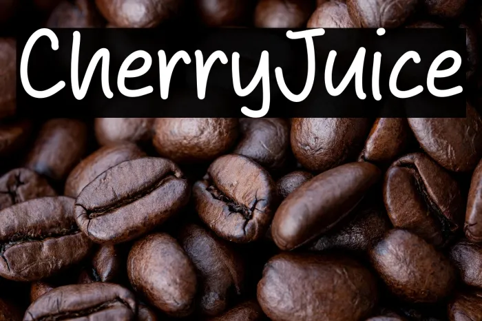Cherry Juice Example 2