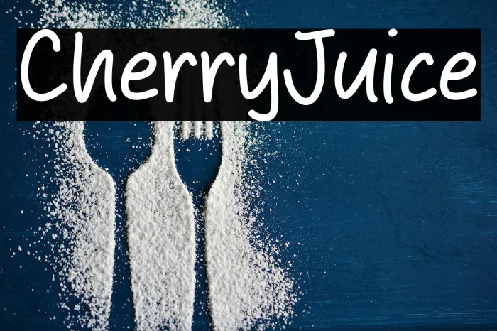Cherry Juice Example 3