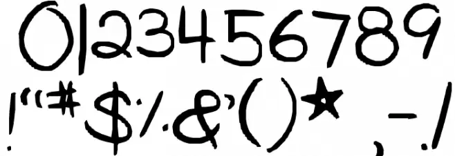 Cherry Pie Font OTHER CHARS