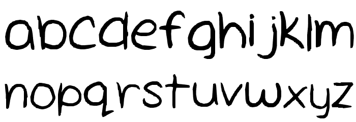 Cherry Pie Font LOWERCASE
