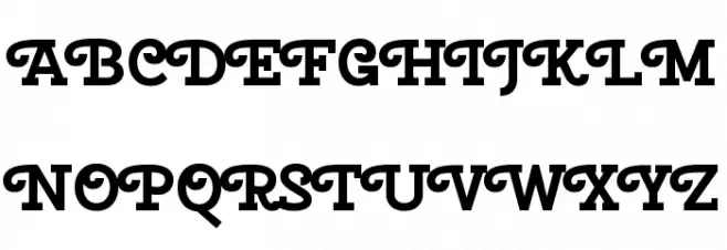 Cherry Swash Bold Schriftart Groß