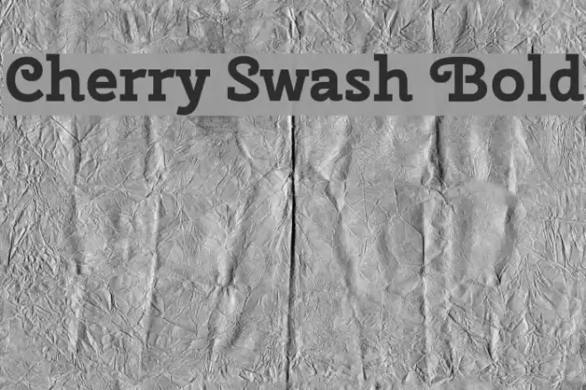 Cherry Swash Bold Font examples