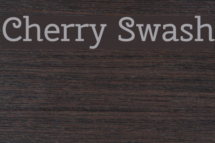 Cherry Swash Font examples