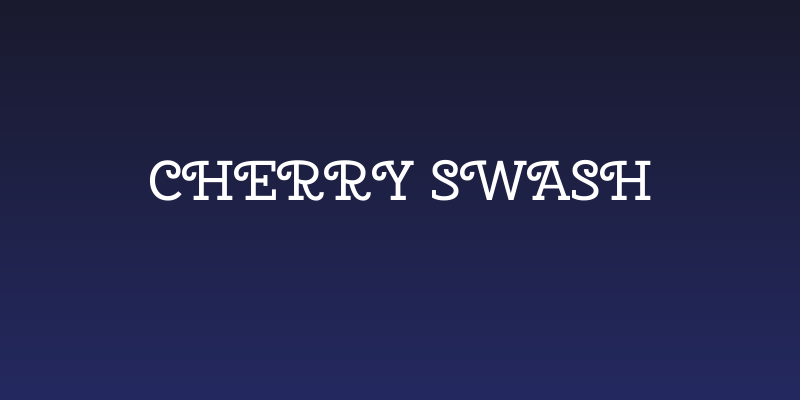Cherry Swash Social Header