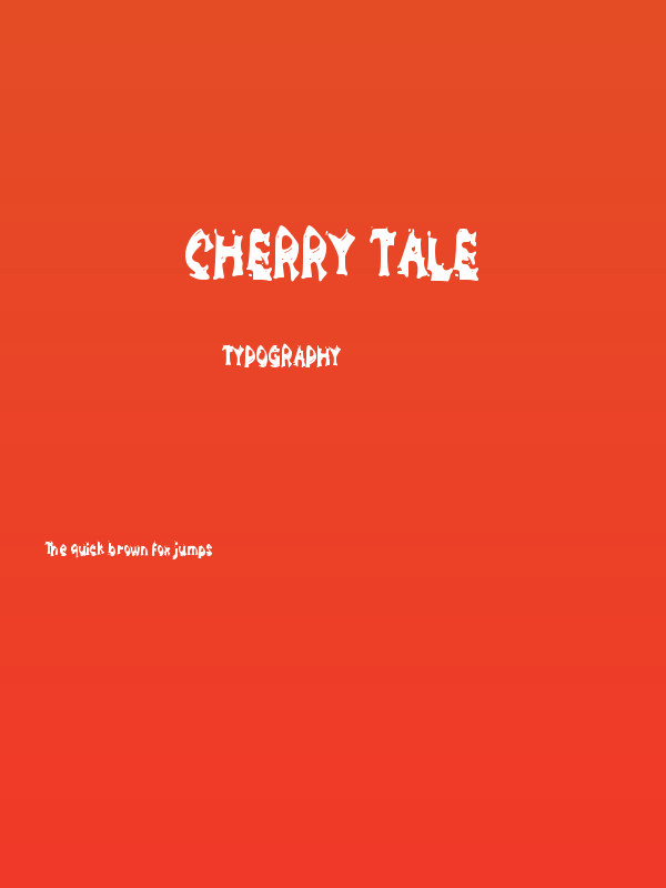 Cherry Tale Poster