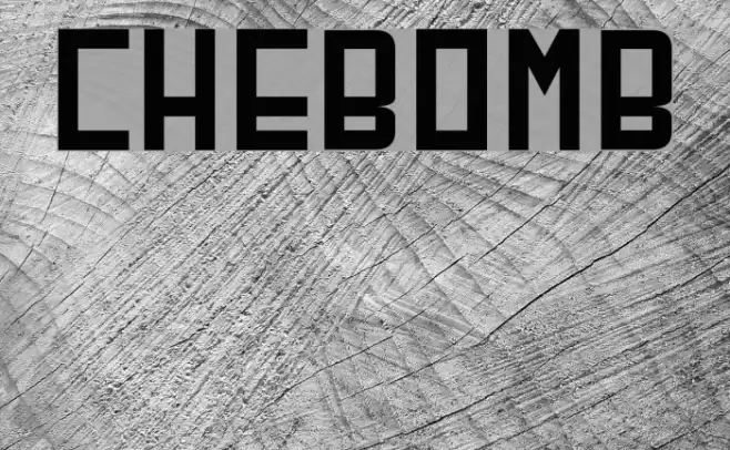 CherryBomb Font examples