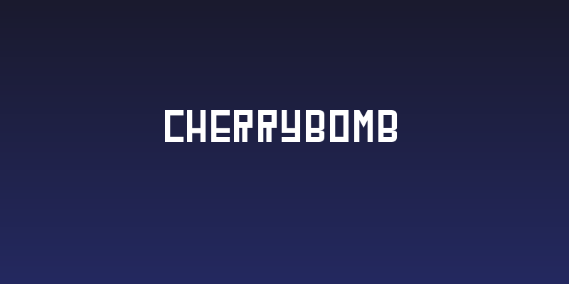 CherryBomb Social Header