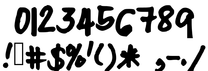 CherryOpedaSMITH Font OTHER CHARS