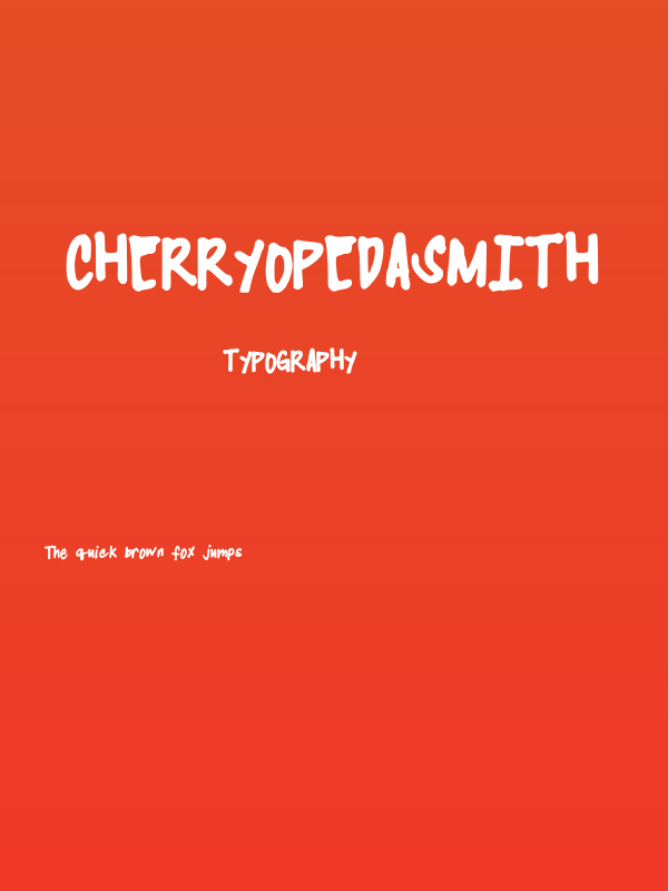 CherryOpedaSMITH Poster
