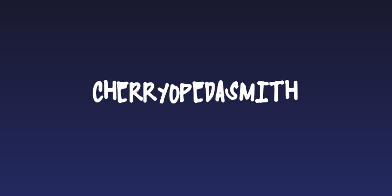 CherryOpedaSMITH Social Header