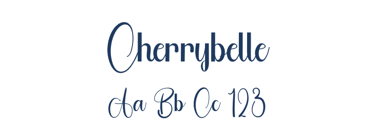 Cherrybelle Font Preview