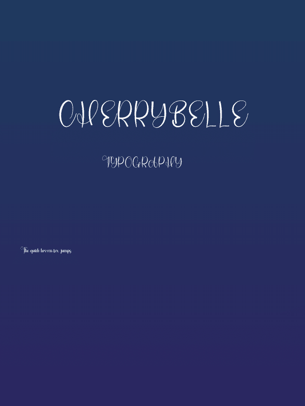Cherrybelle Poster