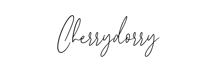 Cherrydorry  नि: शुल्क फ़ॉन्ट्स डाउनलोड