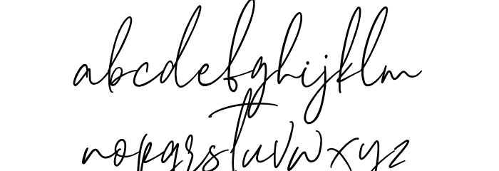 Cherrydorry Font LOWERCASE