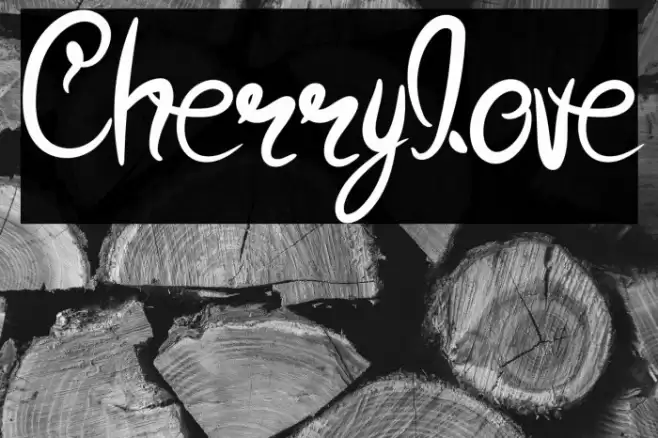 Cherrylove Font examples