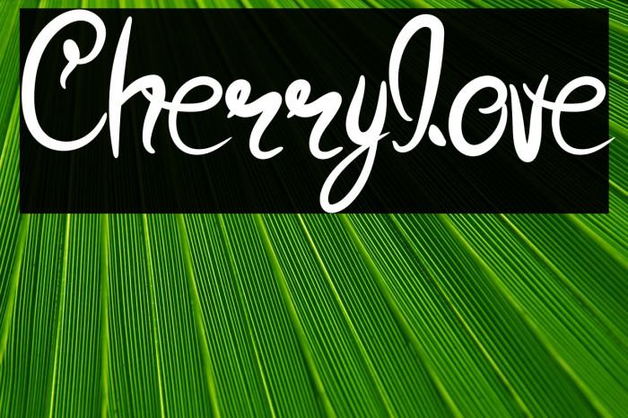 Cherrylove Example 3