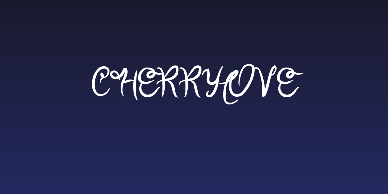 Cherrylove Social Header