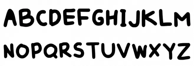 Cherryplfumpy Regular Schriftart Groß