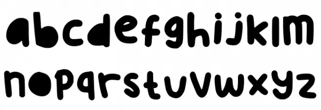 Cherryplfumpy Regular خط أحرف صغيرة