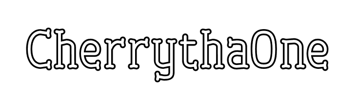 Cherrytha One  Frei Schriftart Herunterladen
