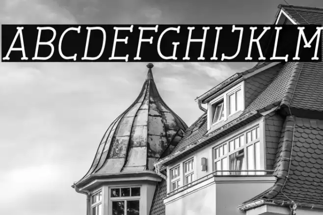 Cherrytha Three Italic Font examples