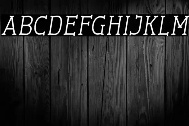 Cherrytha Three Italic Font examples