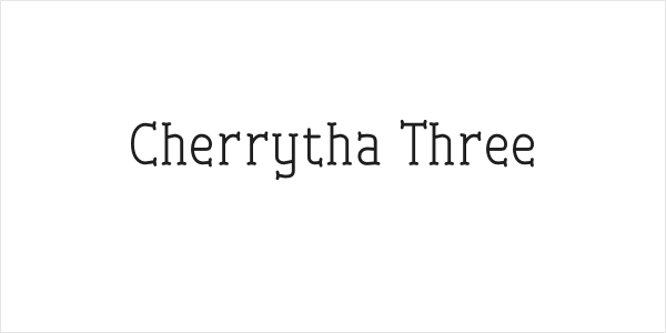 Cherrytha Three Logo