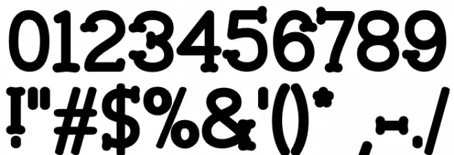 Cherrytha Two Font OTHER CHARS