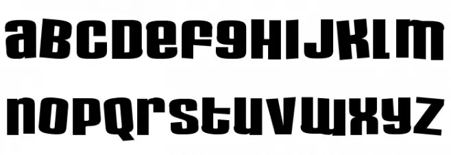 Cherub Small Caps Schriftart Groß