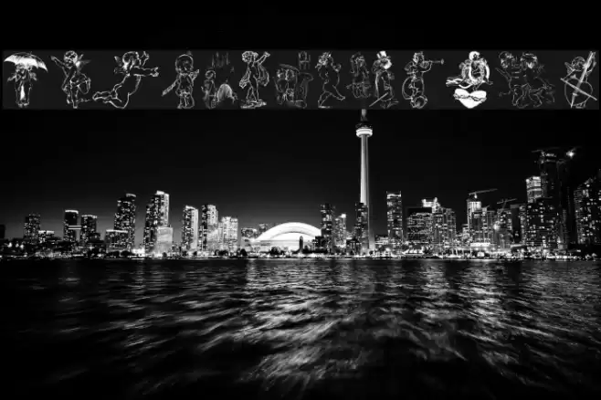 Cherub Font examples