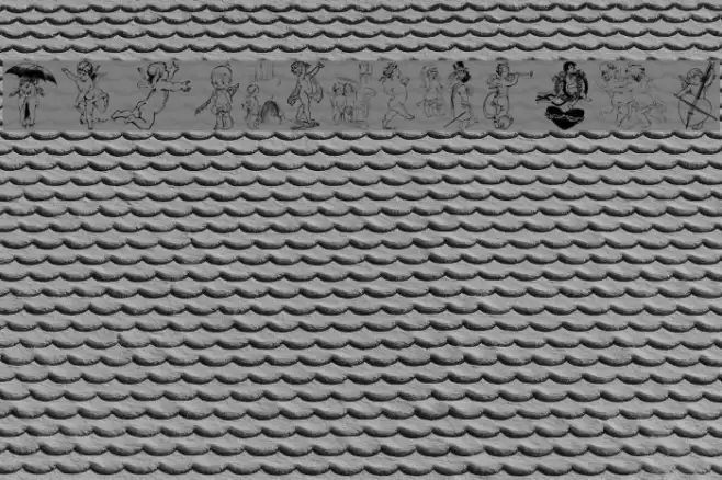 Cherub Font examples