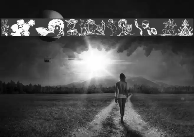 Cherubians Font examples