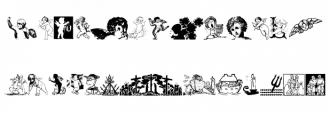 Cherubians Fuentes MINÚSCULAS