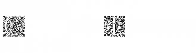 CherubicInitials  لخطوط تنزيل